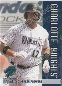 2011 Charlotte Knights Tyler Flowers