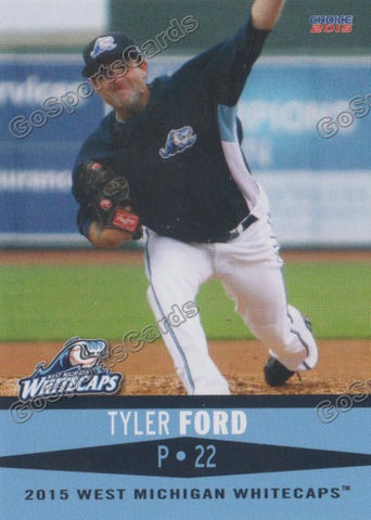2015 West Michigan Whitecaps Tyler Ford