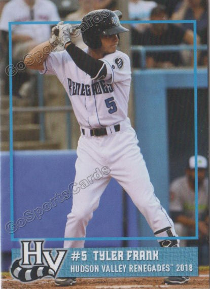 2018 Hudson Valley Renegades Tyler Frank