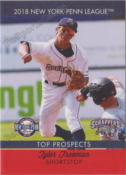 2018 New York Penn League Top Prospects NYPL Tyler Freeman
