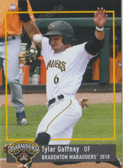 2018 Bradenton Marauders Tyler Gaffney