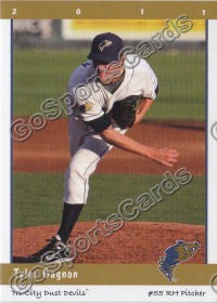 2011 Tri City Dust Devils Tyler Gagnon