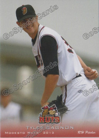 2013 Modesto Nuts Tyler Gagnon