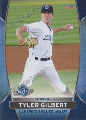 2016 Lakewood BlueClaws Tyler Gilbert