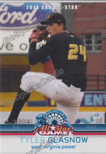 2013 South Atlantic League All Star SAL ND Tyler Glasnow