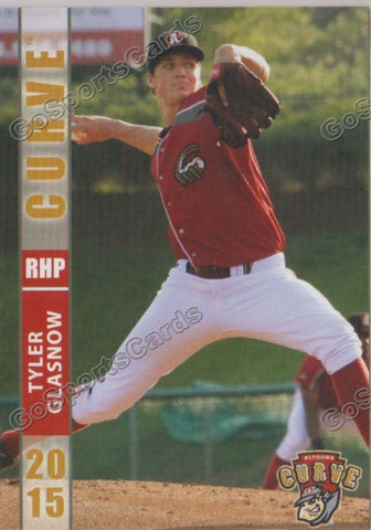 2015 Altoona Curve Tyler Glasnow