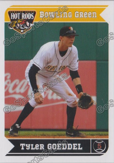 2013 Bowling Green Hot Rods Tyler Goeddel