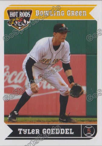 2013 Bowling Green Hot Rods Tyler Goeddel