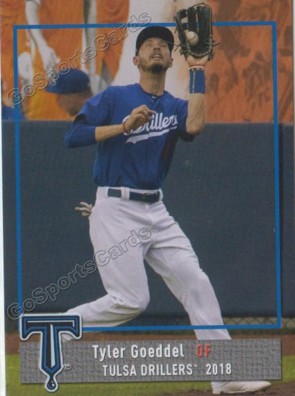 2018 Tulsa Drillers Tyler Goeddel