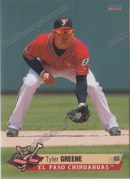 2014 El Paso Chihuahuas Tyler Greene
