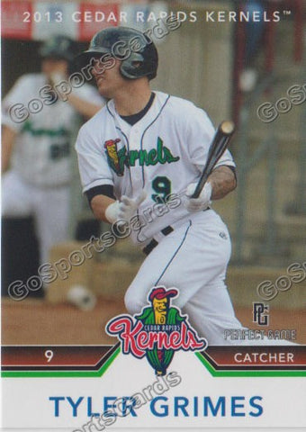 2013 Cedar Rapids Kernels Tyler Grimes