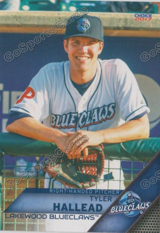 2017 Lakewood BlueClaws Tyler Hallead