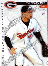 2008 Delmarva Shorebirds Tyler Henson