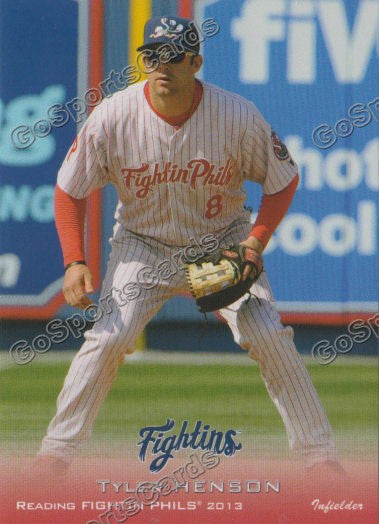 2013 Reading Fightin Phils Phillies Tyler Henson