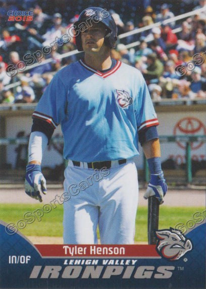 2015 Lehigh Valley IronPigs Tyler Henson 1st