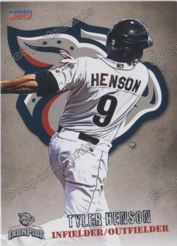 2015 Lehigh Valley IronPigs Tyler Henson 2nd