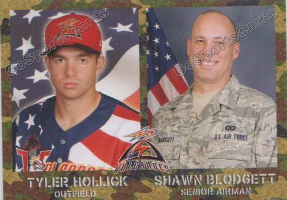 2014 Salem Keizer Volcanoes Military SGA Tyler Hollick