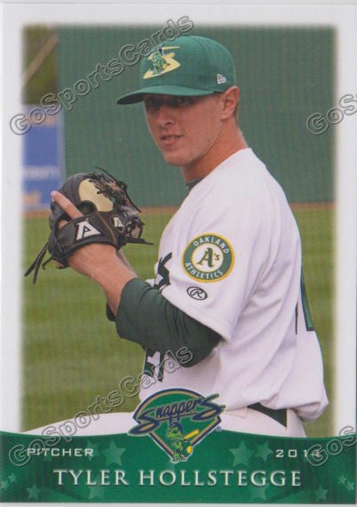 2014 Beloit Snappers Tyler Hollstegge