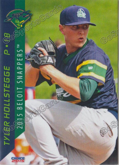 2015 Beloit Snappers Tyler Hollstegge