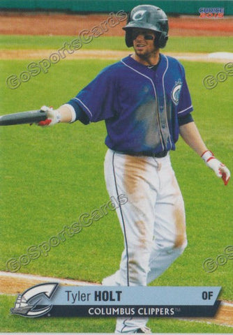 2015 Columbus Clippers Tyler Holt