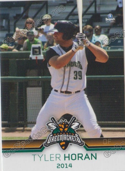 2014 Augusta Greenjackets Tyler Horan