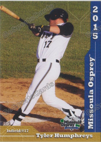 2015 Missoula Osprey Tyler Humphreys