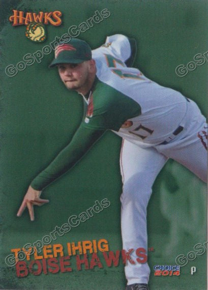 2014 Boise Hawks Tyler Ihrig