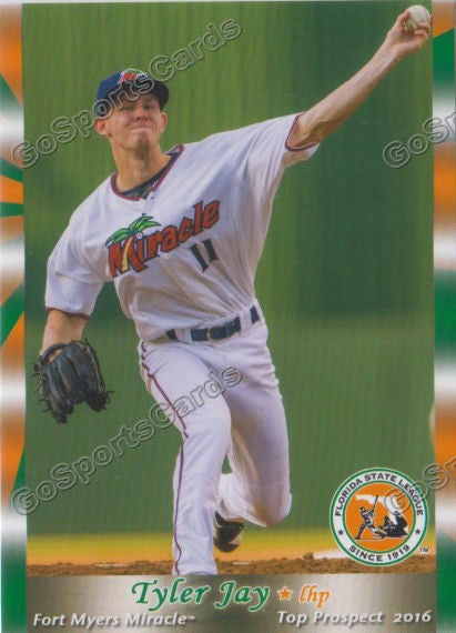 2016 Florida State League Top Prospect FSL Tyler Jay