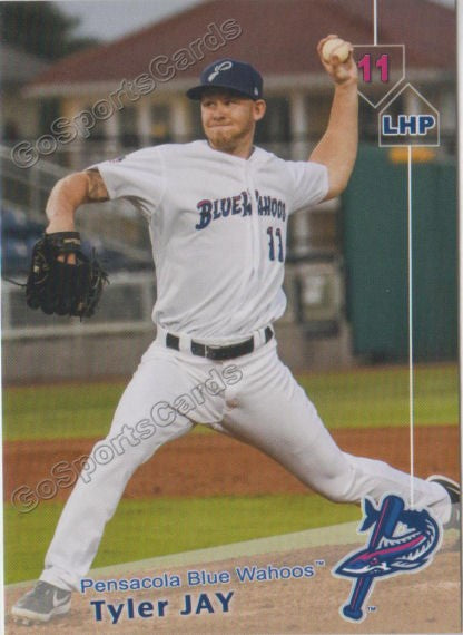 2019 Pensacola Blue Wahoos Tyler Jay