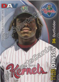 2008 Cedar Rapids Kernels DAV Tyler Johnson