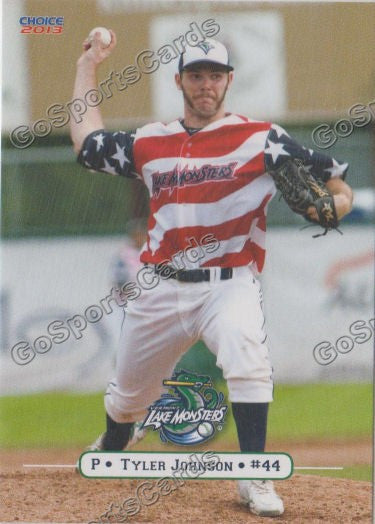 2013 Vermont Lake Monsters Tyler Johnson