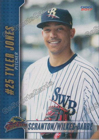 2017 Scranton Wilkes Barre RailRiders Tyler Jones