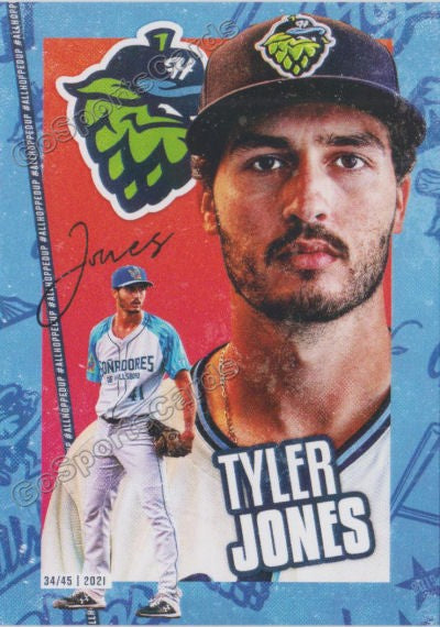 2021 Hillsboro Hops Tyler Jones