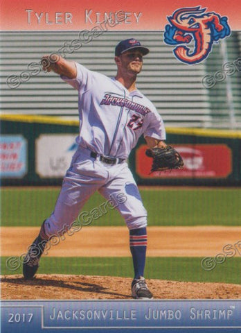 2017 Jacksonville Jumbo Shrimp Tyler Kinley