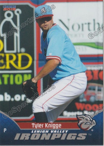 2015 Lehigh Valley IronPigs Tyler Knigge 1st