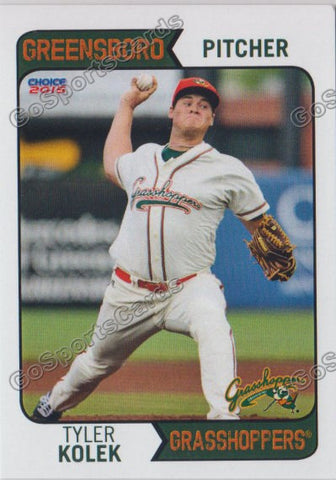 2015 Greensboro Grasshoppers Tyler Kolek