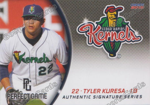 2015 Cedar Rapids Kernels Tyler Kuresa