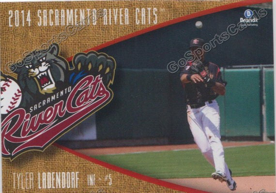 2014 Sacramento River Cats Tyler Ladendorf