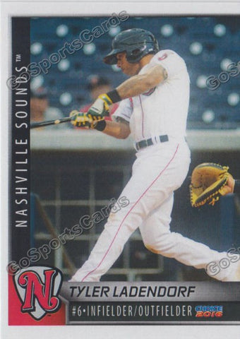 2016 Nashville Sounds Tyler Ladendorf