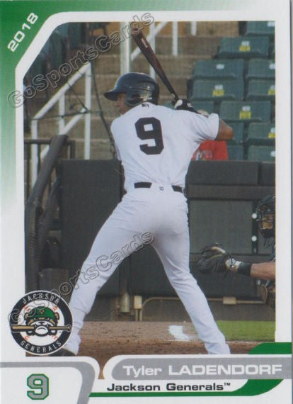 2018 Jackson Generals Tyler Ladendorf