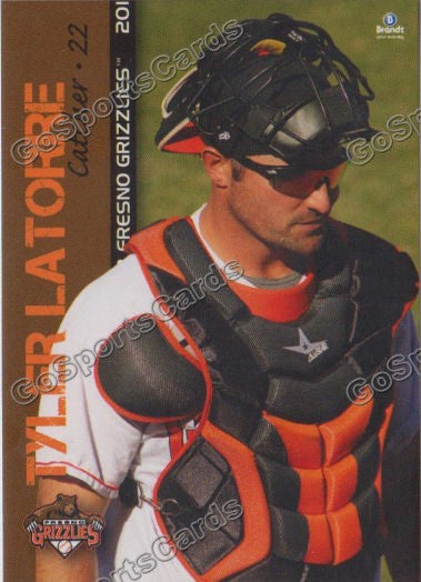 2013 Fresno Grizzlies Tyler LaTorre