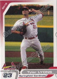 2012 Springfield Cardinals Tyler Lyons