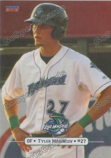 2013 Vermont Lake Monsters Mitchell Tyler Marincov