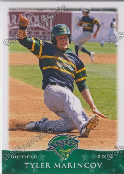 2014 Beloit Snappers Tyler Marincov