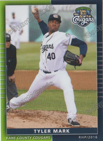 2016 Kane County Cougars Tyler Mark