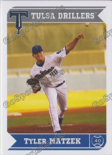 2013 Tulsa Drillers Tyler Matzek