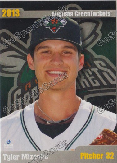 2013 Augusta Greenjackets Tyler Mizenko