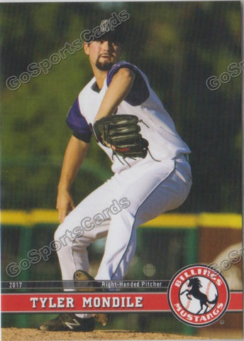 2017 Billings Mustangs Tyler Mondile