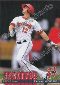 2011 Harrisburg Senators Tyler Moore