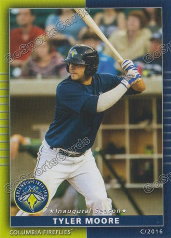 2016 Columbia Fireflies Tyler Moore